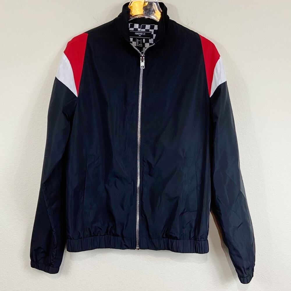 Forever 21 Mens Rain Jacket Windbreaker Sz S